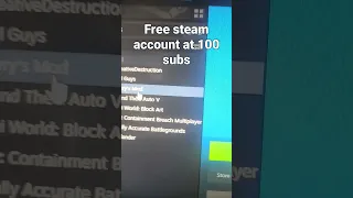 free steam account with garrys mod and gta 5