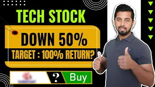 Multibagger Tech Stock down 50% from its peak! Upside potential 100%?