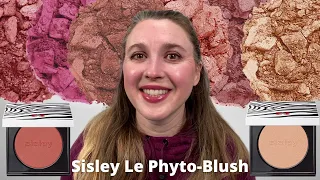 NEW SISLEY BLUSHES! Part 3: Le Phyto-Blushes in 3 Coral and 6 Shimmer + Swatches & Ranking of All 6!