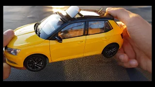 1/18 Skoda Fabia Edition SPORT  1.0 MPI 2016 PAUDI "Unboxing"