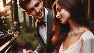 Romantic Love Beautiful Touching Solo Piano Music | Perfect for Relaxation, Stress Relief & Blissful