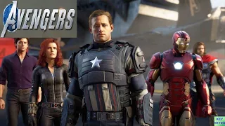 Marvel’s Avengers Gameplay Deutsch PS4 Part 1 Ich will ein Avenger werden - Lets Play German