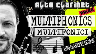 MULTIPHONICS CLARINET TECHNIQUE - Alto Clarinet Giovanni Sarnataro