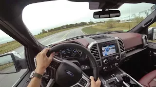 2018 Ford F-150 4x4 Supercrew 5.0L V8 10-Speed Auto - POV Driving Impressions (Binaural Audio)