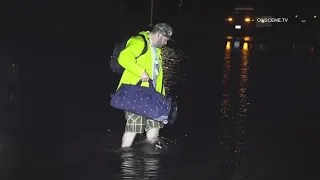 Rainstorm causes flooded roads, mudslides and street closures in San Diego