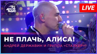 Андрей Державин и группа "Сталкер" - Не Плачь, Алиса! (LIVE @ Авторадио)