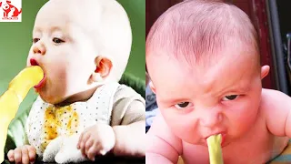 Newborn baby vomits milk on parents 🤮🤮🤮 - Funny Baby Vomit - Funny Pets Moments