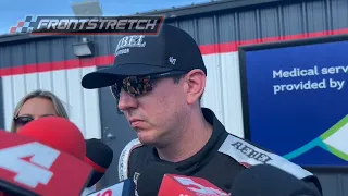Kyle Busch Frustrated With Kyle Larson: "Not Sure What That Single Point Was Gonna Mean For Him"