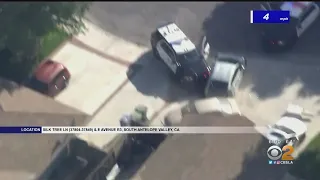 Kidnapping Suspect Arrested At Mother's Palmdale Apartment After Wild Chase, Standoff