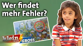 Fehler in berühmten Gemälden erkennen: Mikail (9) vs. Schauspielerin Senta Berger | Klein gegen Groß