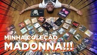 MINHA COLEÇÃO DA MADONNA -  Especial 61 anos da Rainha do Pop