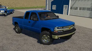 Chevrolet Silverado 1500 - Farming Simulator 2019 [FS 19 LS 19 Car Pickup Truck Mod]