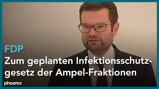 FDP: Pressekonferenz mit Marco Buschmann (Erster Parlamentarischer Geschäftsführer) am 8.11.21