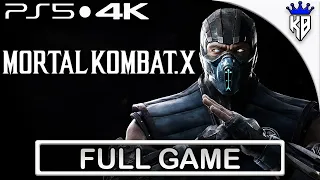 Mortal Kombat X Full Gameplay Walkthrough (No Commentary) (4K 60FPS) (PS5)