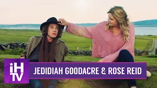 FINDING YOU (2021) Jedidiah Goodacre & Rose Reid Interview | Katherine McNamara, Romance Movie