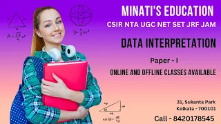 Data Interpretation for Nta Ugc Net Set Jrf