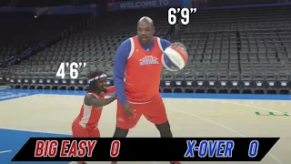 The second-SHORTEST player in Globetrotter history vs. a 7 Footer