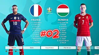 FRANCE - HONGRIE | EURO 2020 | PES 2021 PS5 MOD | Match 02