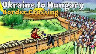 Border Crossing Adventure: Ukraine to Hungary - Endless Queue at Chop-Zahony