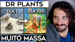 Simulando um Deserto - Dr Plants Brasil | Leozin React