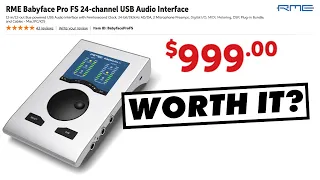 Why Would Someone Spend $1,000 On An Audio Interface?