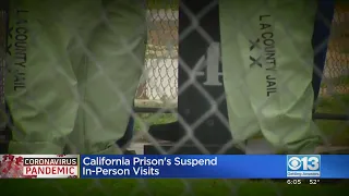 California Prison's Suspend In-Person Visits Due To Rising COVID Cases