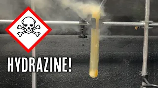 Making a dangerous hypergolic rocket fuel!