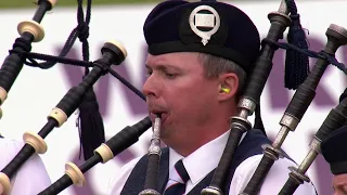 Simon Fraser University Pipe Band — MSR Performance — World Pipe Band Championships 2023