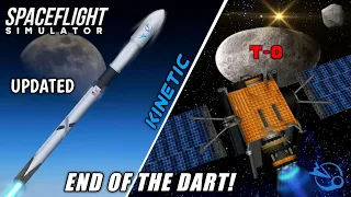 NASA's DART Mission Launch To Impact with Asteroid in Spaceflight Simulator