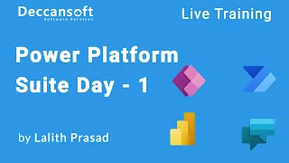 Power Platform Training Day - 1 | PowerBI, PowerApps, Power Automate, Power Virtual Agents