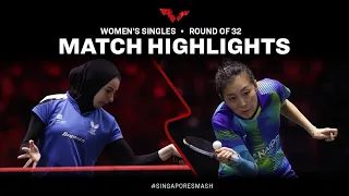 Dina Meshref vs Ying Han | WS R32 | Singapore Smash 2023