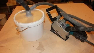 Portable cyclone dust collector. DIY.