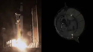 SpaceX CRS-27 launch and Falcon 9 first stage landing