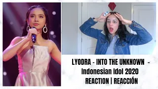 FIRST TIME EVER REACTING to LYODRA - INTO THE UNKNOWN - Indonesian Idol 2020