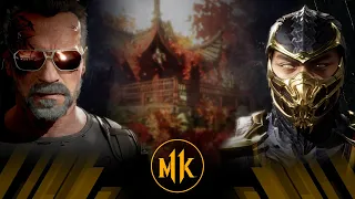 Mortal Kombat 11  - The Terminator Vs Scorpion (Very Hard)