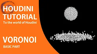 [Houdini tutorial] Voronoi Basics / 보로노이 기초 튜토리얼 (Easy to follow)