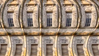 3D Crazy Buildings - Stereogram Optical Illusions