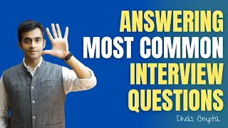 This How You Can Answer Them Confidently 🚀 | Get Hired | Divas Gupta