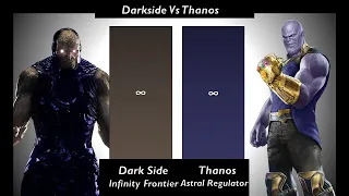 Darkside Vs Thanos Power Level