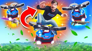 The DRONE *ONLY* CHALLENGE in Fortnite!