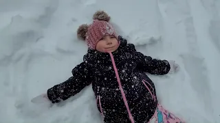 Нас накрыло снегом!