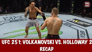 UFC 251: Alexander Volkanovski vs. Max Holloway 2 Recap