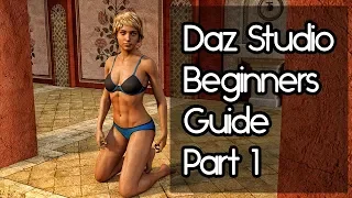 Daz Studio Beginners Tutorial - Part 1