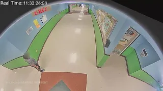 Officials release footage from inside Uvalde elementary school on day of mass shooting