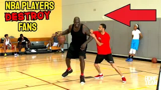 NBA PLAYERS DESTROY FANS IN 1V1