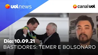 Bolsonaro estava 'sensato e lúcido' em encontro com Temer; Sakamoto analisa | UOL News (10/09/2021)