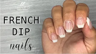 French Dip Nails | The Perfect Smile Line - French Manicure | Triple D