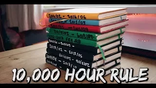 10,000 hour rule?  Is it worth the Sacrifice?