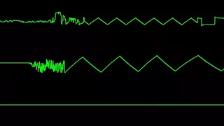 "Flimbo's Quest - Intro Part 1" by Reyn Ouwehand (C64) - Oscilloscope View