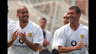 Roy Keane vs Veron | vs Lazio | 1999 UEFA Super Cup | All Touches & Actions